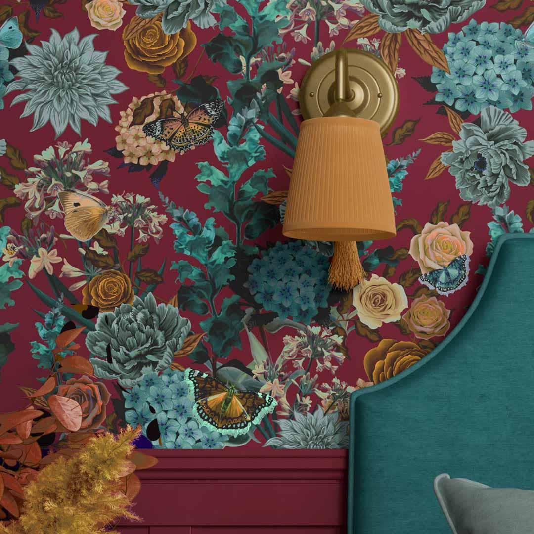 Flowerbed Wallpaper - Becca Who