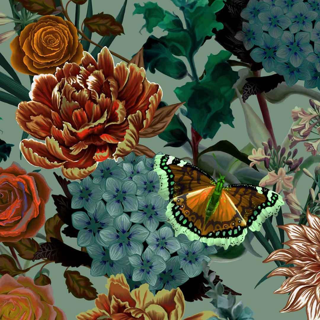 Flowerbed Wallpaper - Becca Who