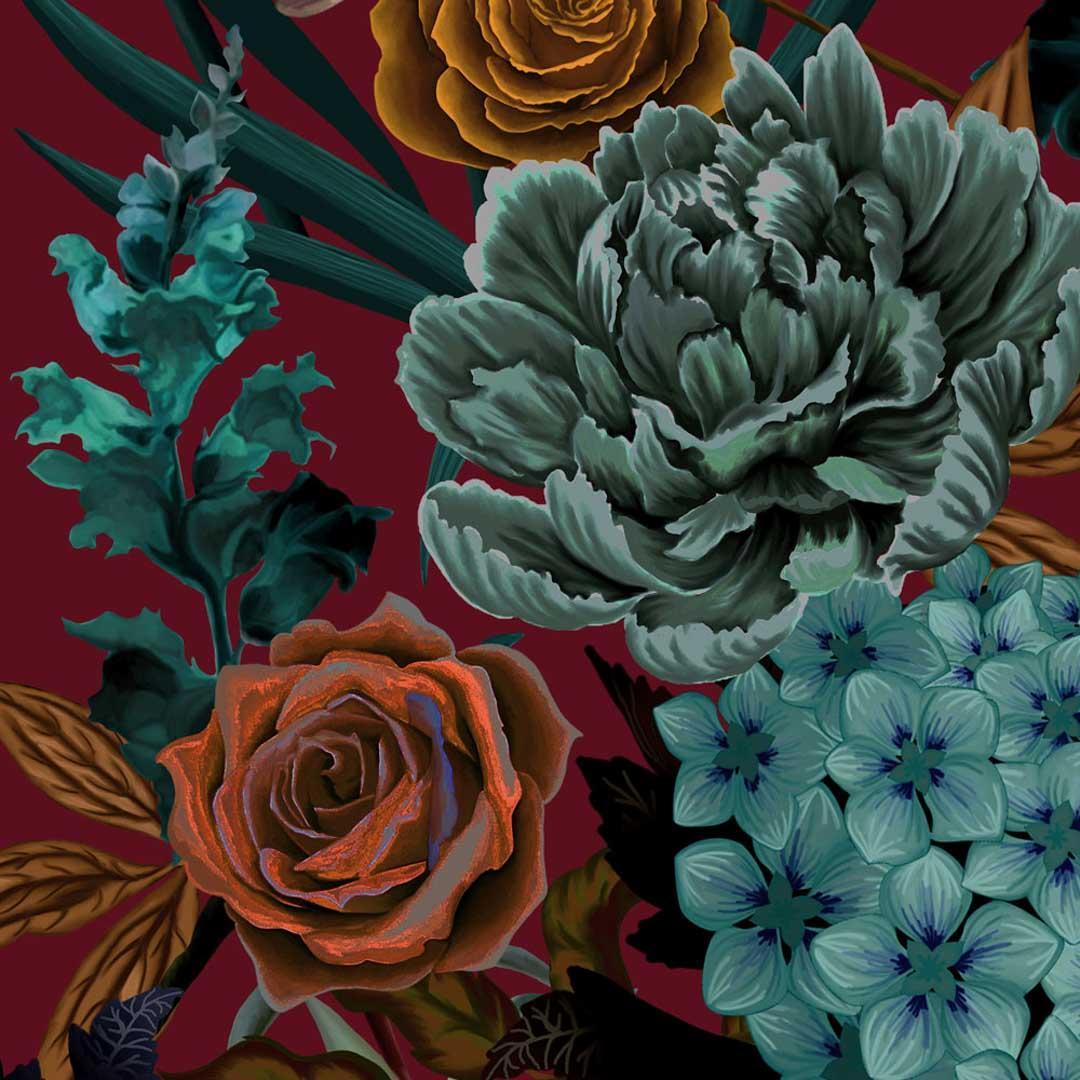 Flowerbed Wallpaper - Becca Who