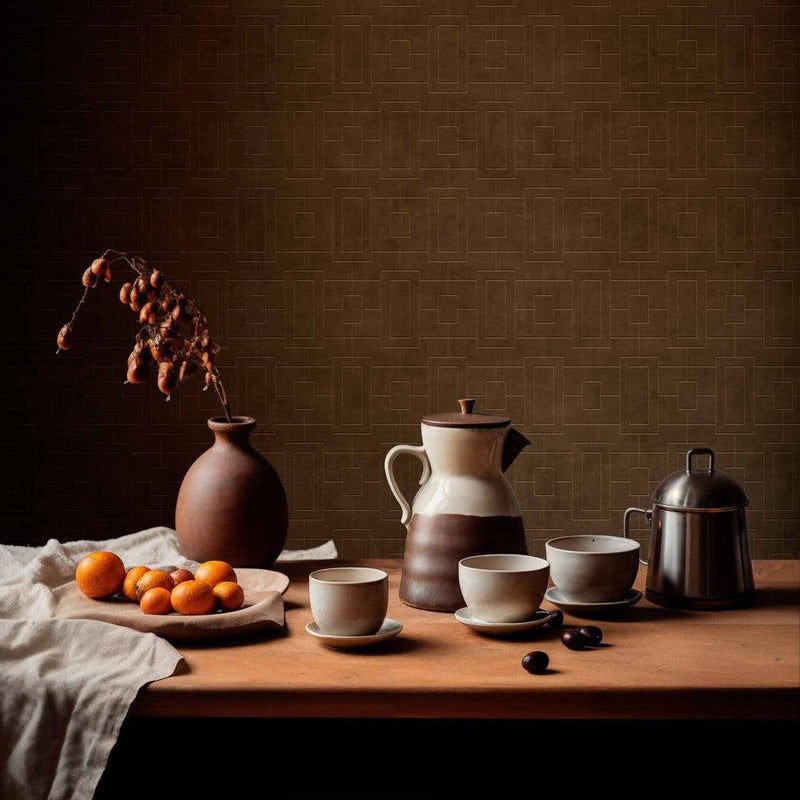 Fretwork Wallpaper - Coordonne