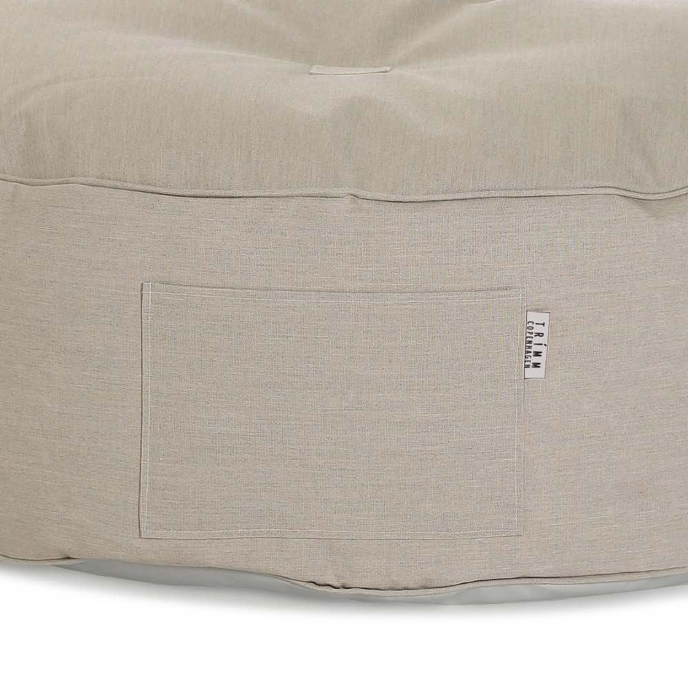 Full Moon Outdoor Pouf - Beige - TRIMM Copenhagen
