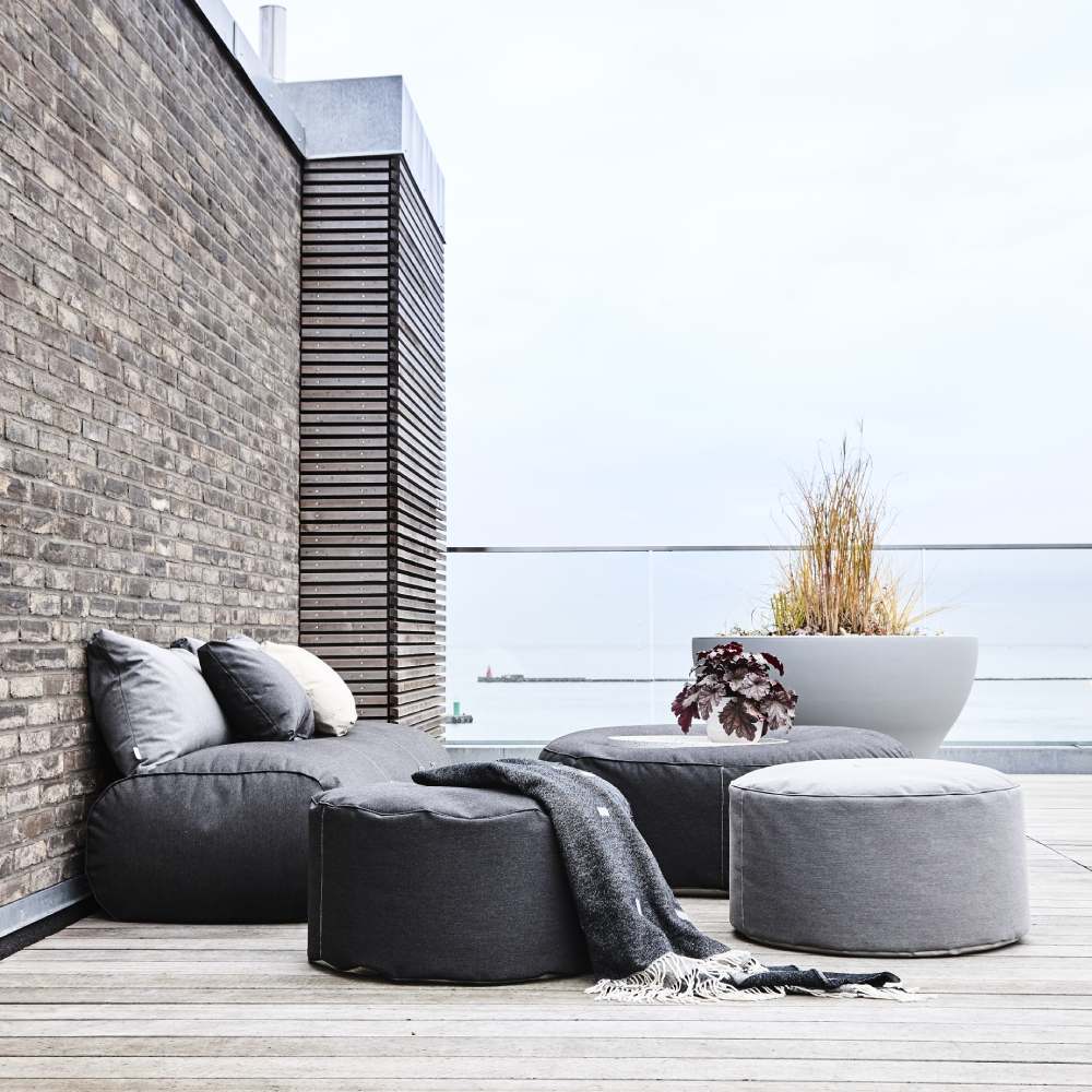 Full Moon Outdoor Pouf - Beige - TRIMM Copenhagen