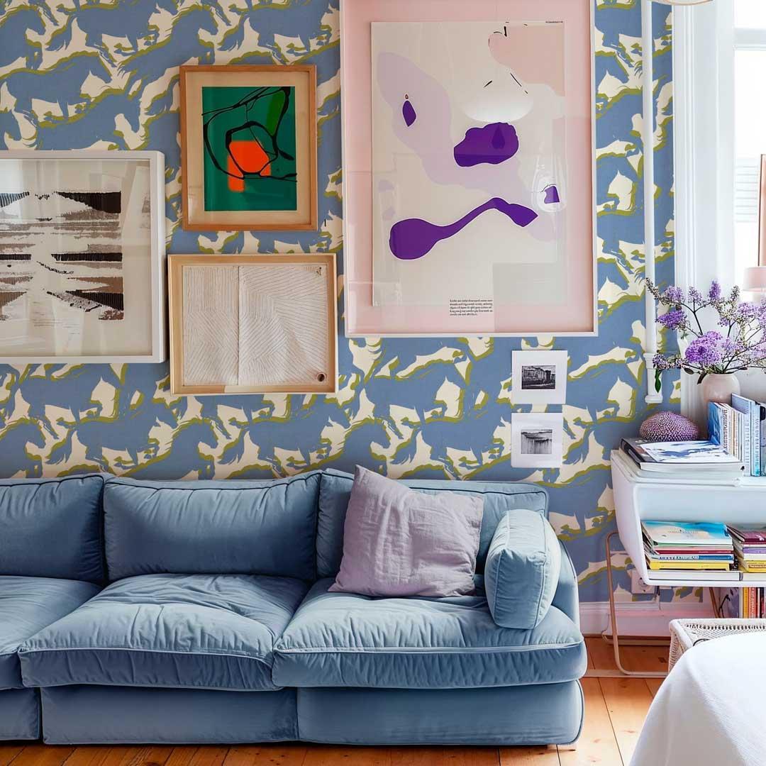 Galope Wallpaper - Coco Dávez Colortherapills Collection - Coordonne