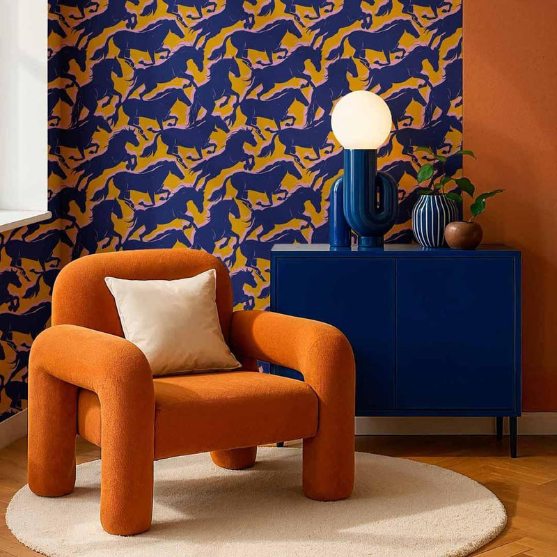 Galope Wallpaper - Coco Dávez Colortherapills Collection - Coordonne