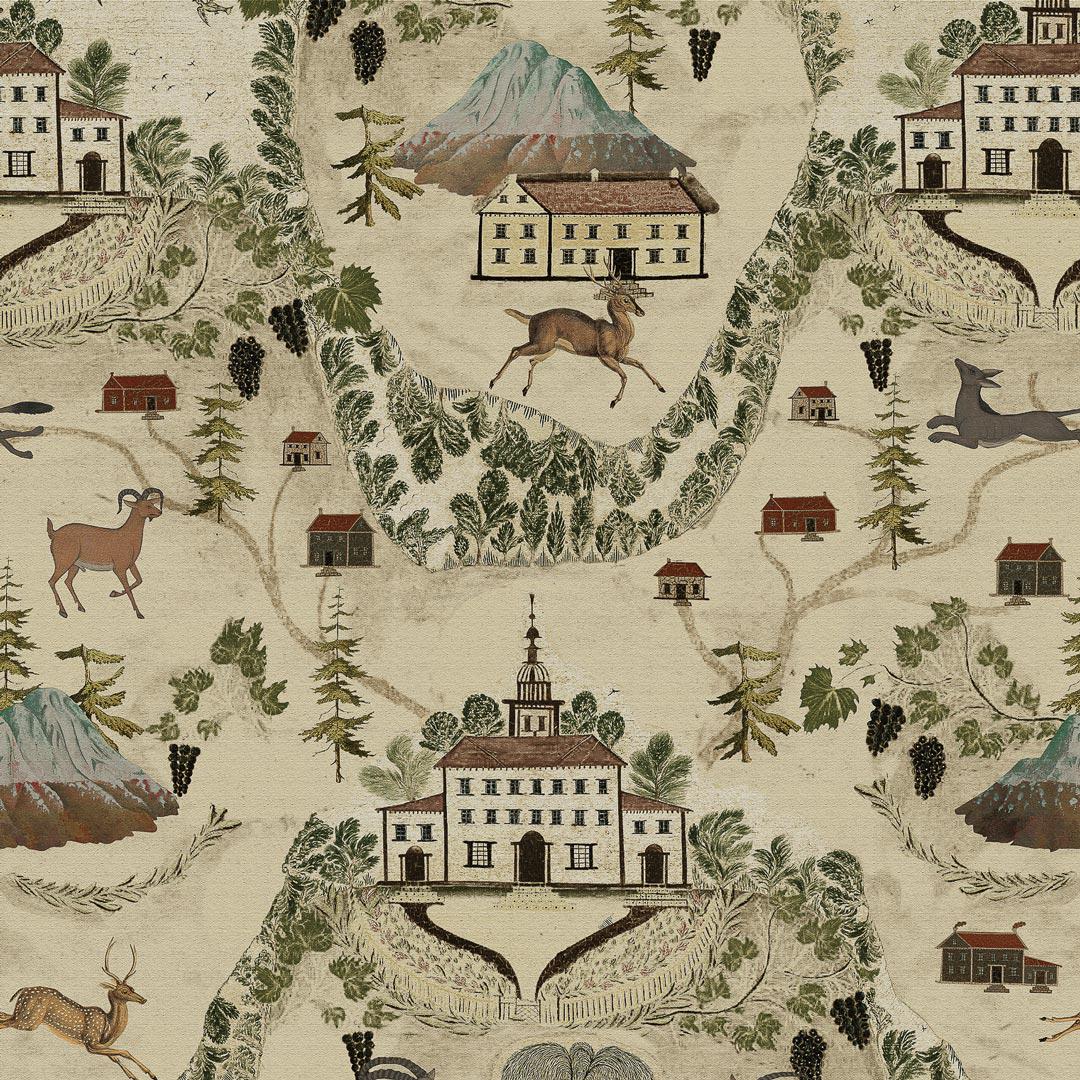 Galtür of Tyrol Wallpaper - Set of 3 Rolls - Mind The Gap