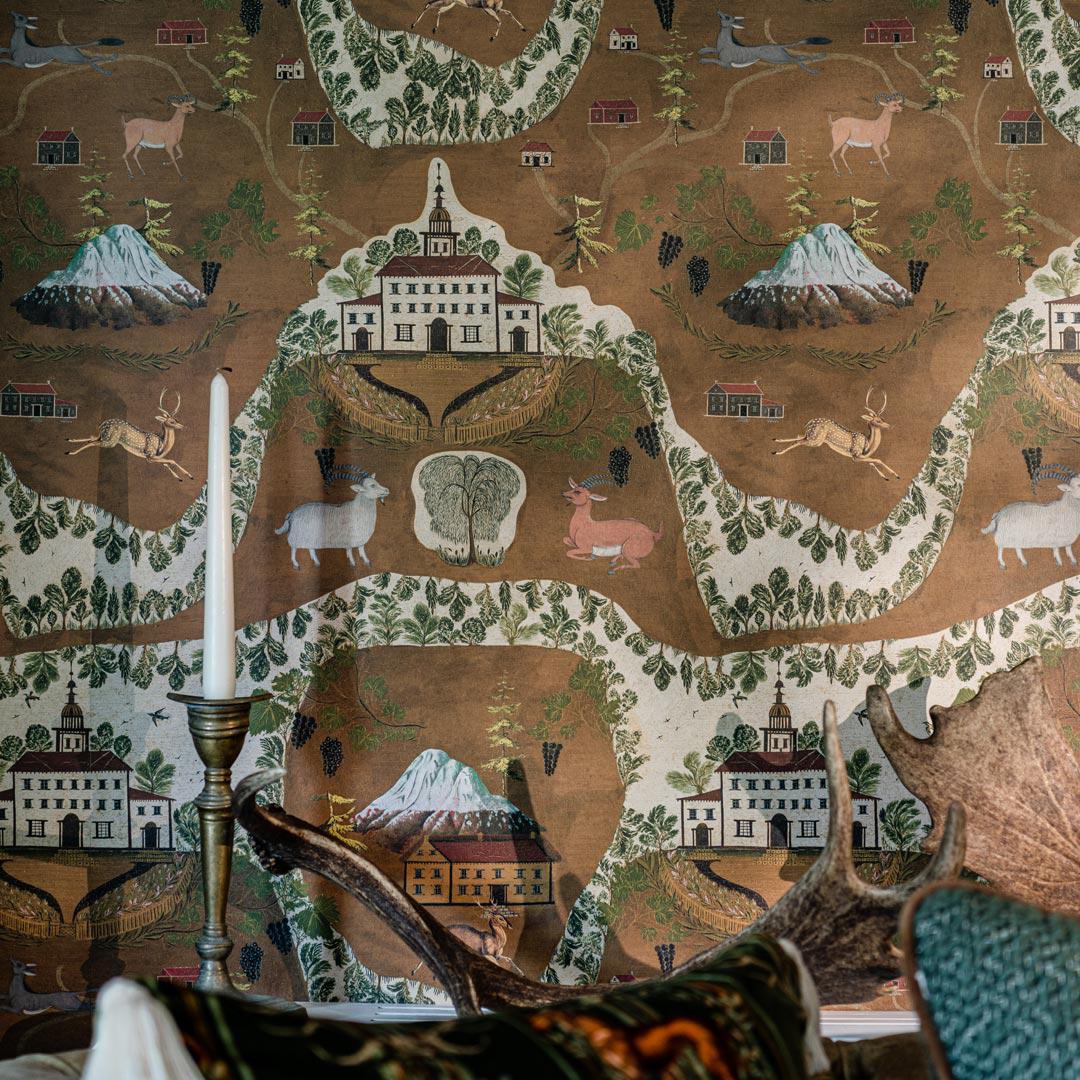 Galtür of Tyrol Wallpaper - Set of 3 Rolls - Mind The Gap