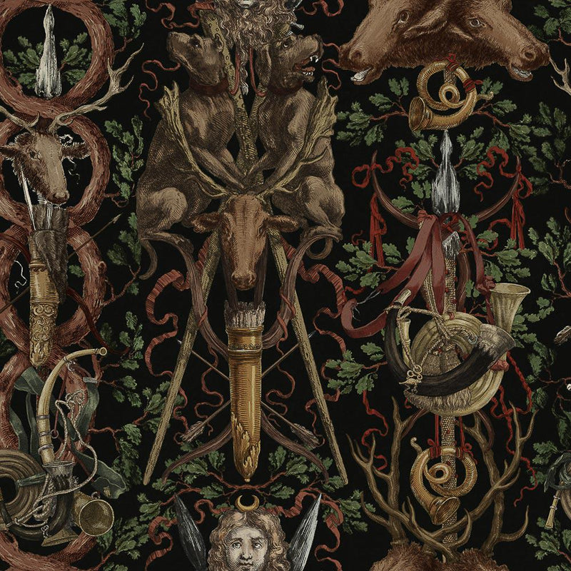 Ganghofer Hunt Wallpaper - Set of 3 Rolls - Mind The Gap