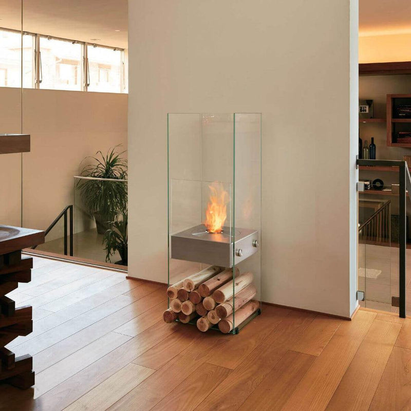 Ghost Freestanding Bioethanol Fire - EcoSmart Fire