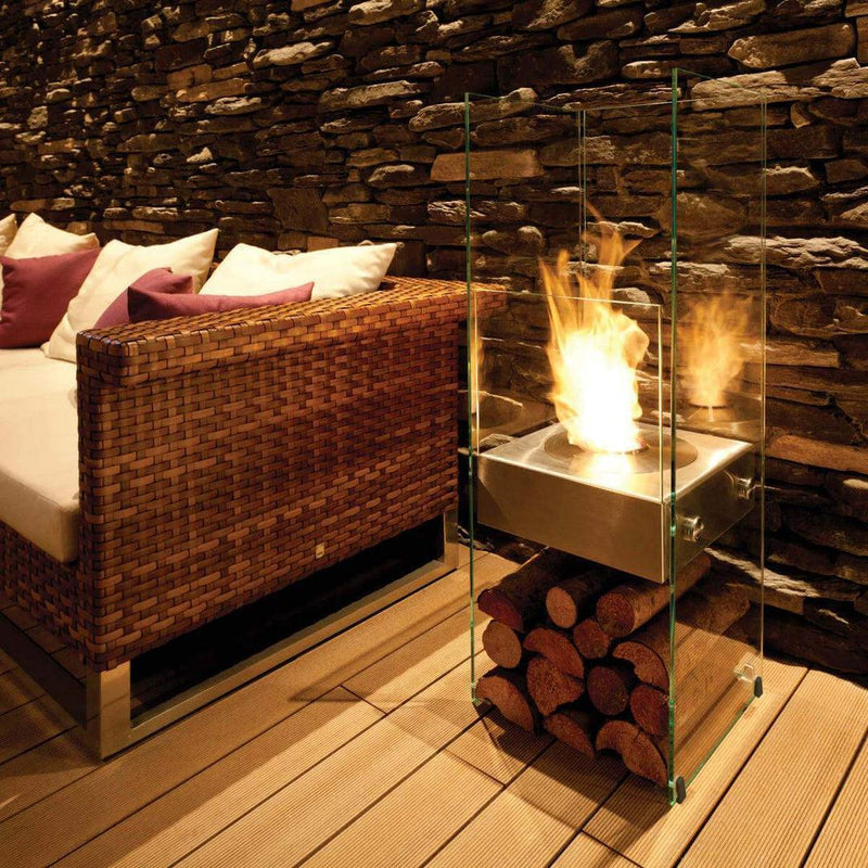 Ghost Freestanding Bioethanol Fire - EcoSmart Fire