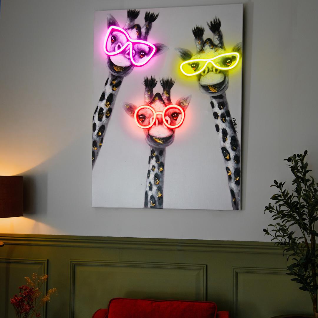 Giraffe- LED Neon Artwork