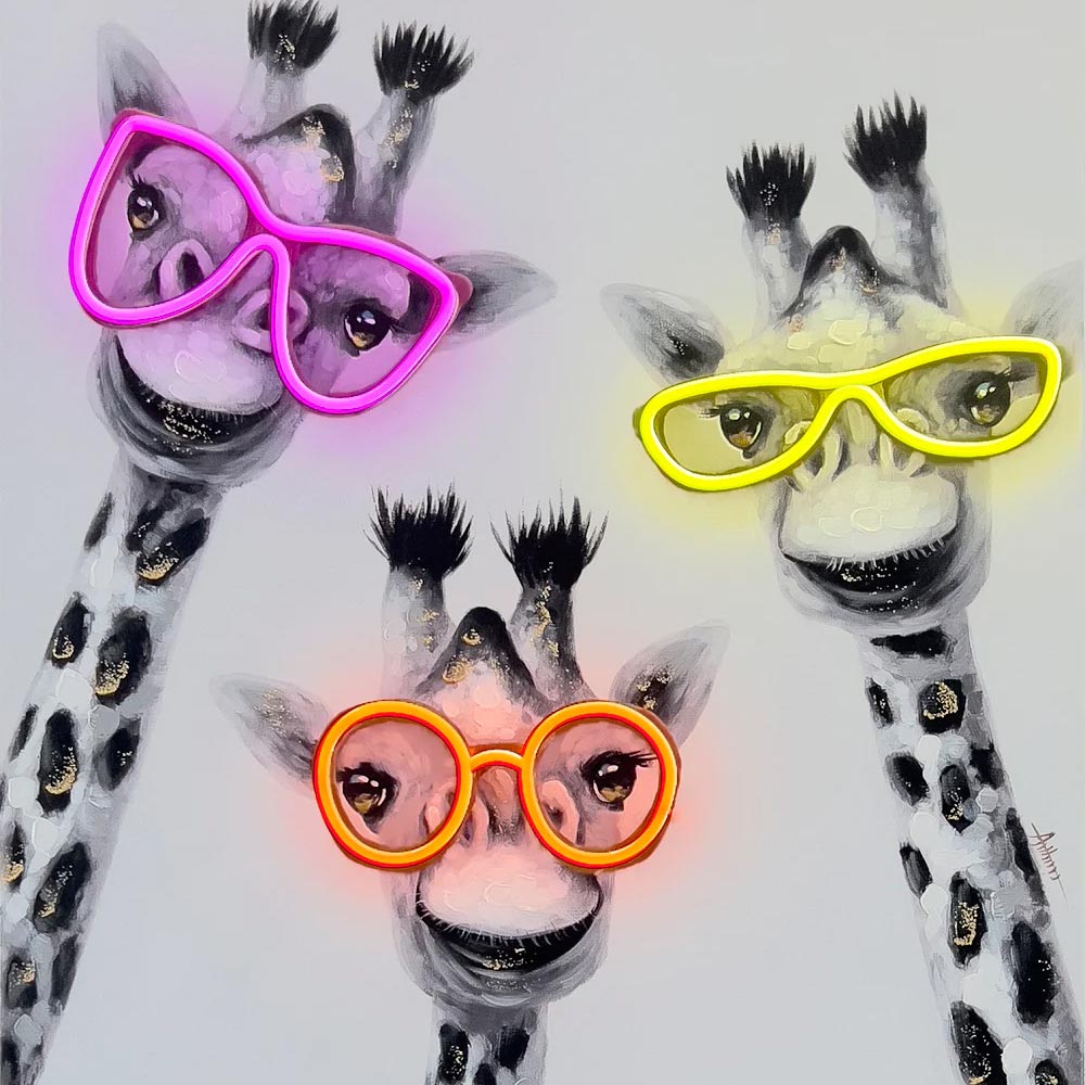 Giraffe- LED Neon Artwork