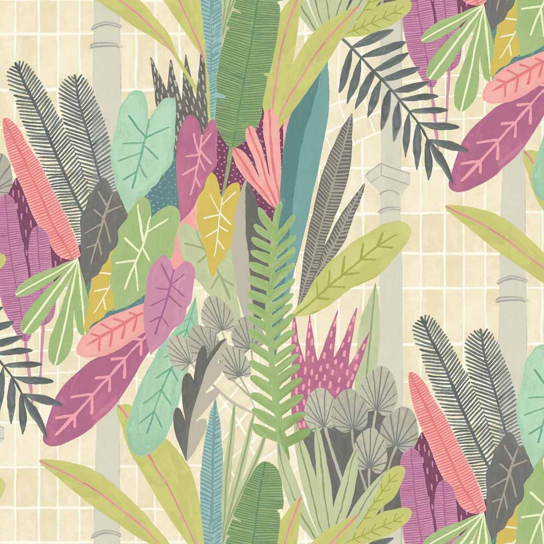 Glasshouse Wallpaper - Glasshouse Collection - Ohpopsi