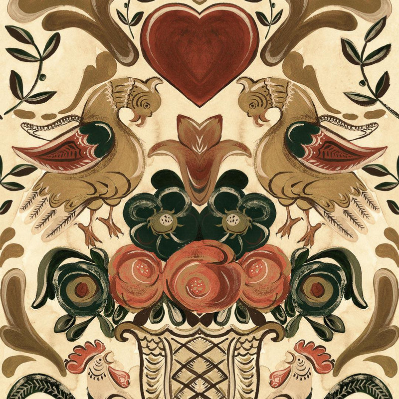 Goldene Henne Wallpaper - Set of 3 Rolls - Mind The Gap