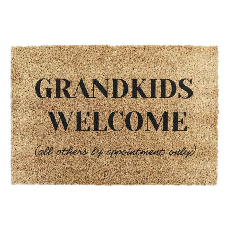 Grandkids Welcome Doormat