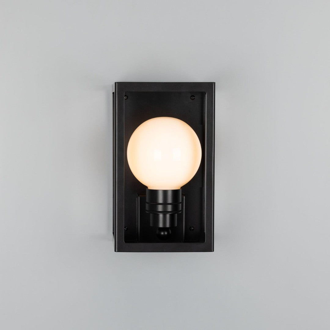 Hamilton Outdoor Lantern Wall Light IP65 - Black