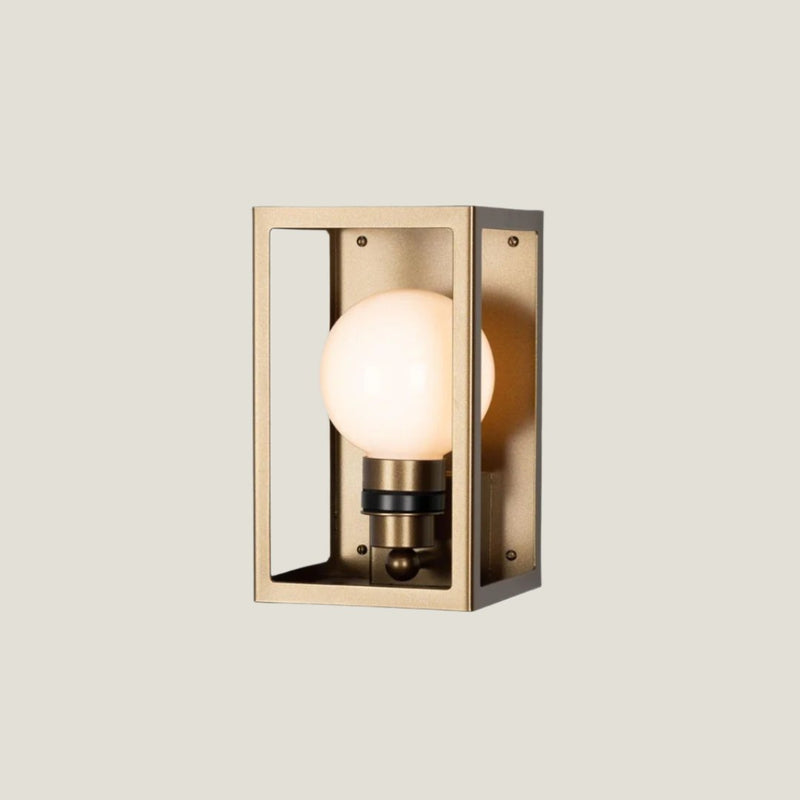 Hamilton Outdoor Lantern Wall Light IP65 - Bronze