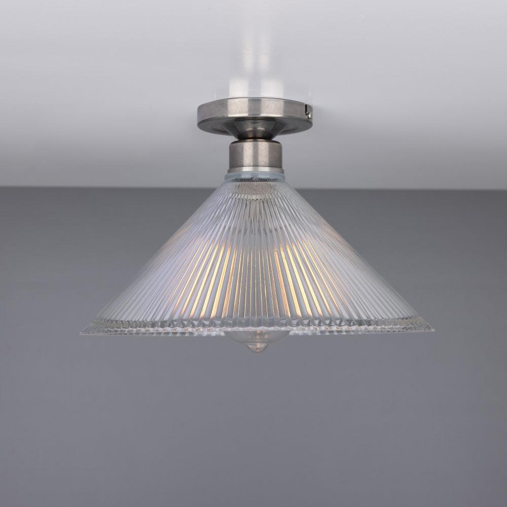 Hanoi Vintage Flush Ceiling Light - Mullan Lighting