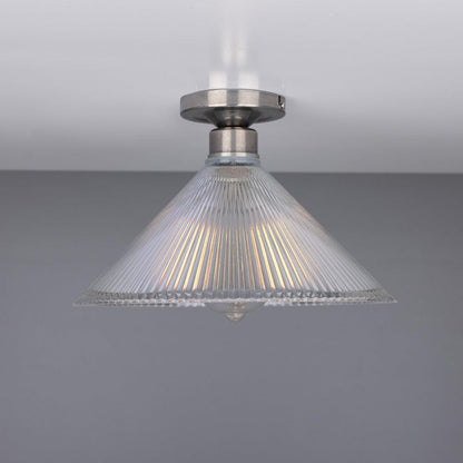 Hanoi Vintage Flush Ceiling Light - Mullan Lighting