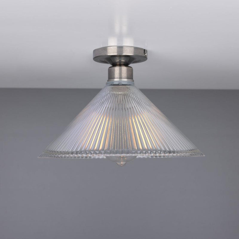Hanoi Vintage Flush Ceiling Light - Mullan Lighting