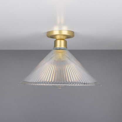 Hanoi Vintage Flush Ceiling Light - Mullan Lighting