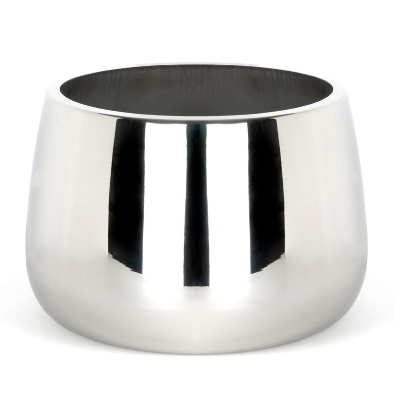 Hepworth Polished Stainless Steel Plant Pot