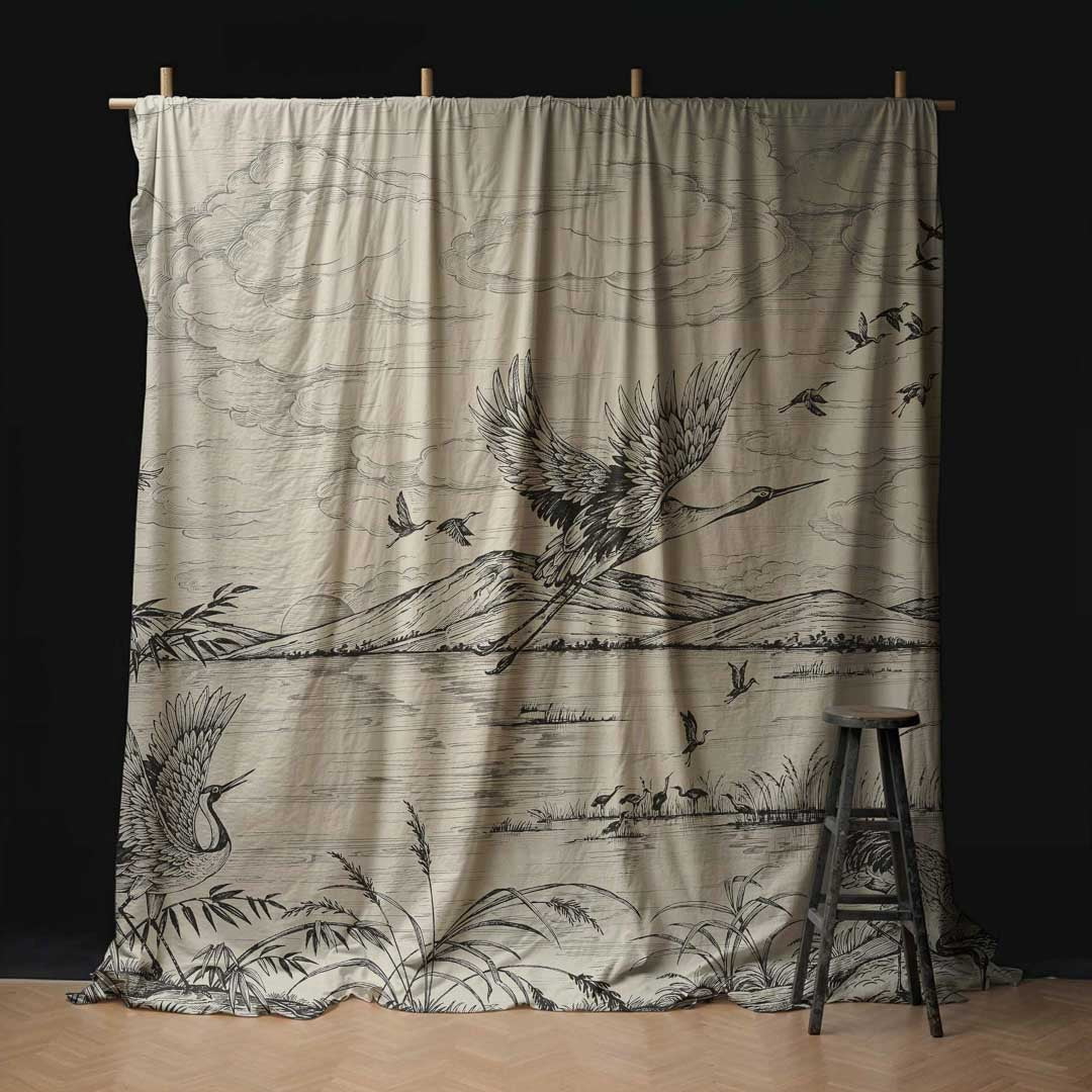 Herons Poetry Tapestry - Coordonne
