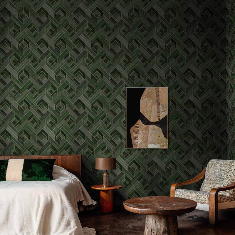 Hexagonal Wallpaper - Coordonne