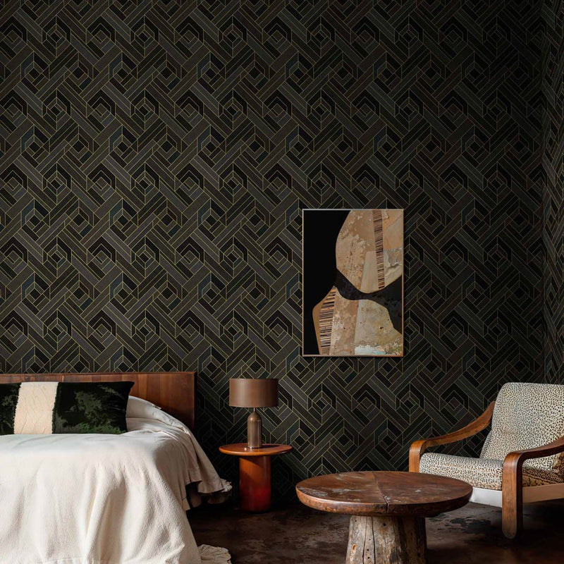 Hexagonal Wallpaper - Coordonne