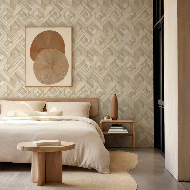 Hexagonal Wallpaper - Coordonne