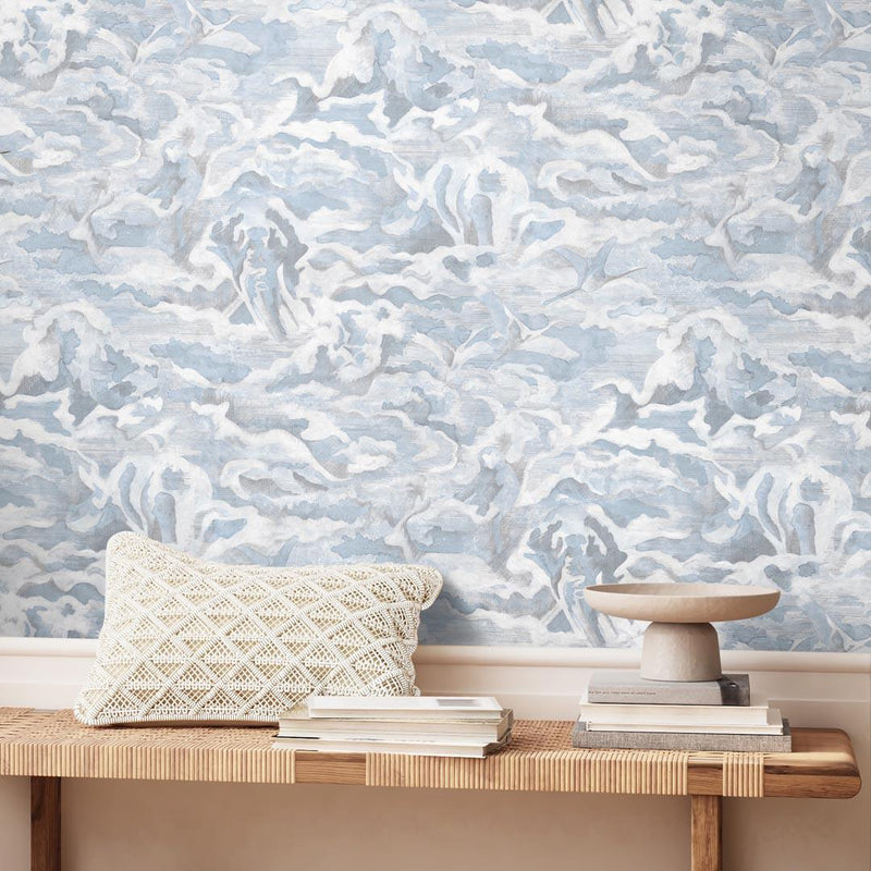 Hidden Clouds Wallpaper - Brand Mckenzie