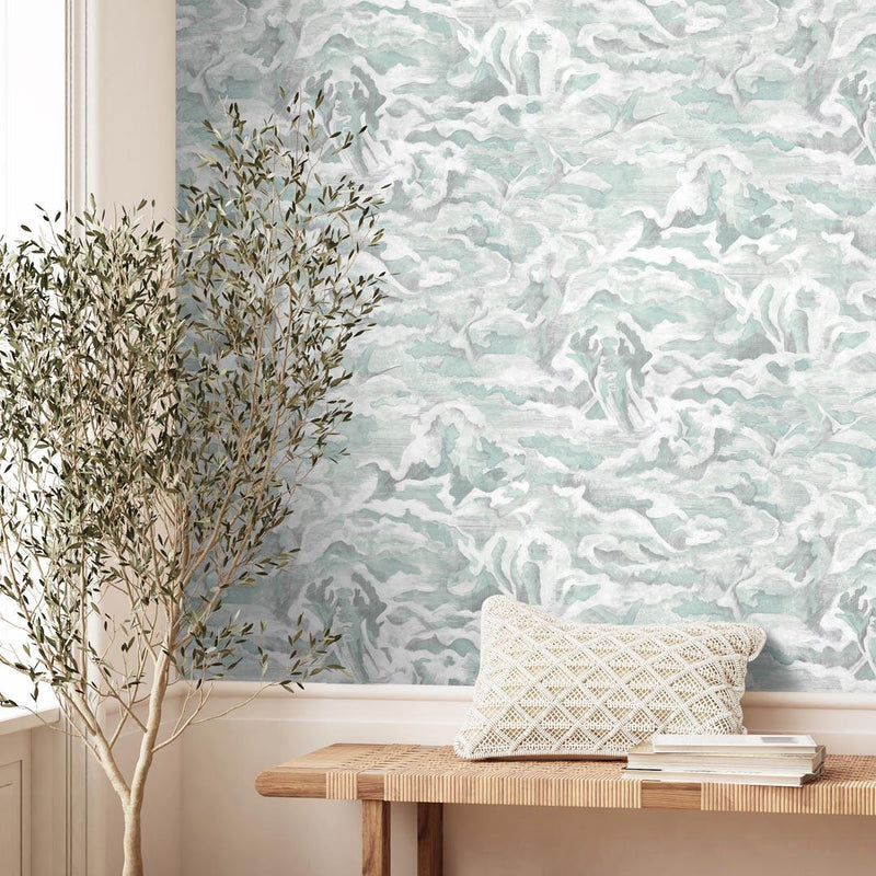 Hidden Clouds Wallpaper - Brand Mckenzie