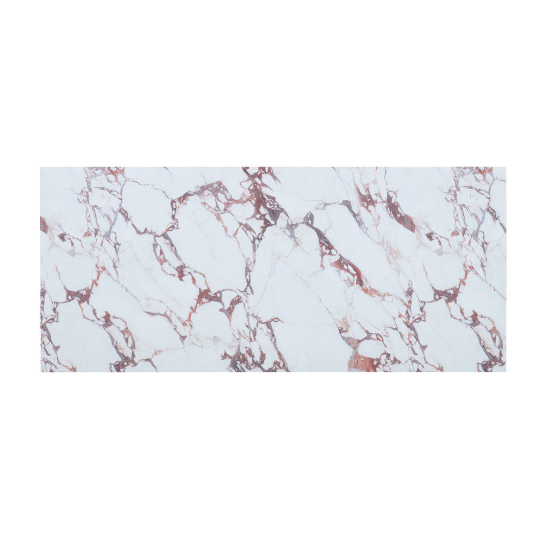 Horizon Marble Effect Round Dining Table