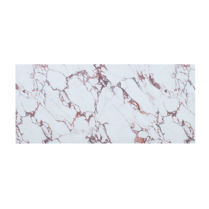 Horizon Marble Effect Round Dining Table