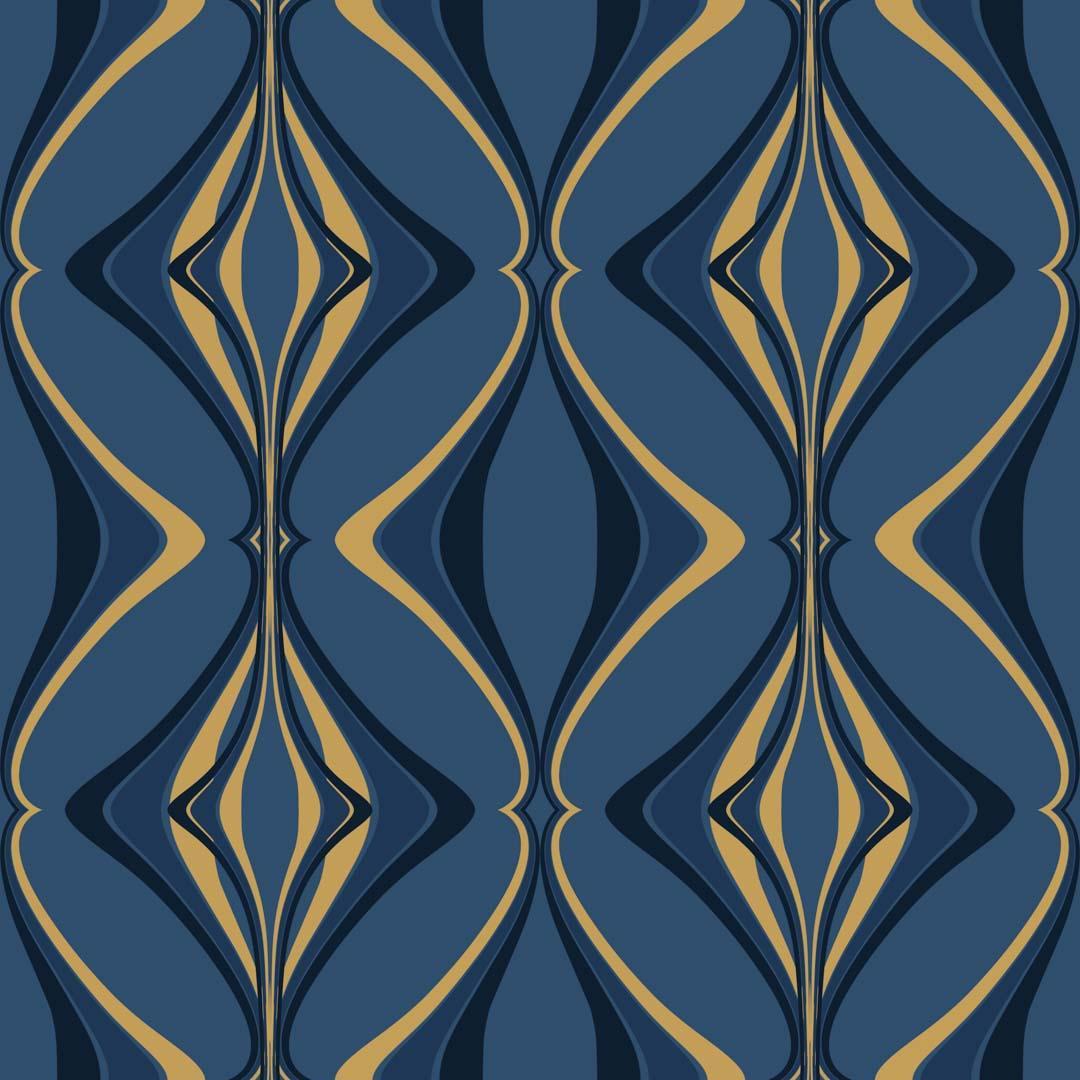 Hourglass Wallpaper - Liberty James Studio