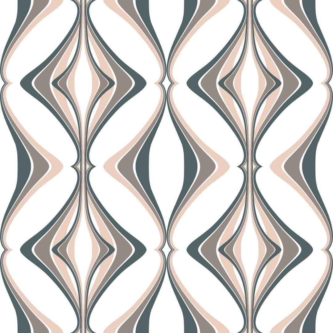 Hourglass Wallpaper - Liberty James Studio