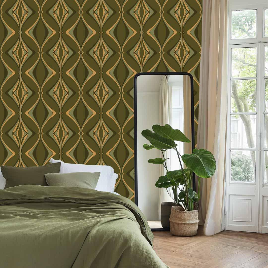 Hourglass Wallpaper - Liberty James Studio