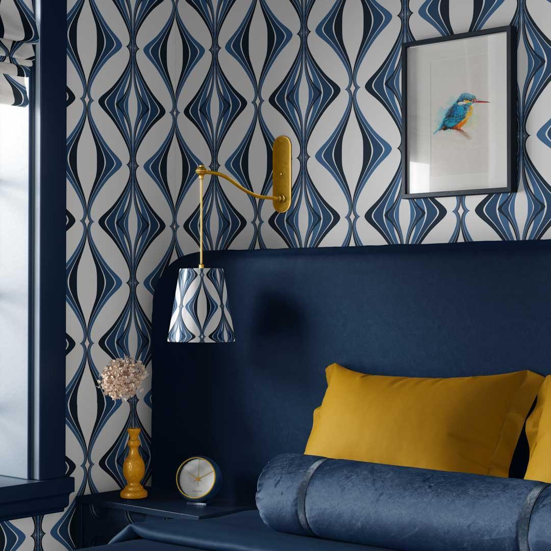 Hourglass Wallpaper - Liberty James Studio