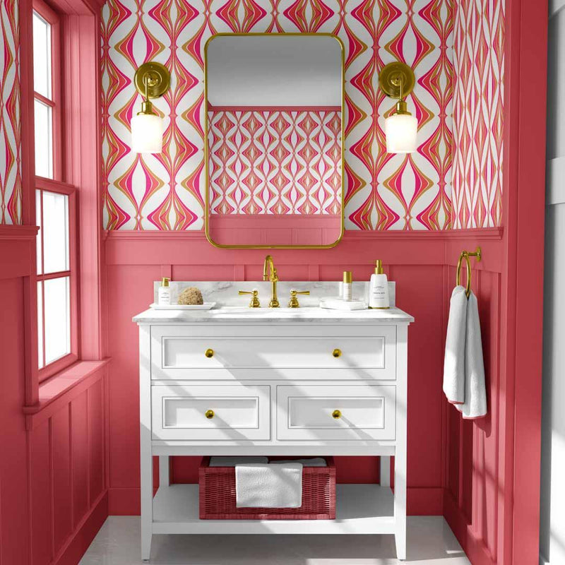 Hourglass Wallpaper - Liberty James Studio