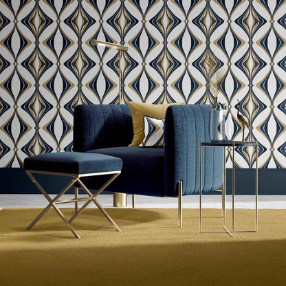 Hourglass Wallpaper - Liberty James Studio