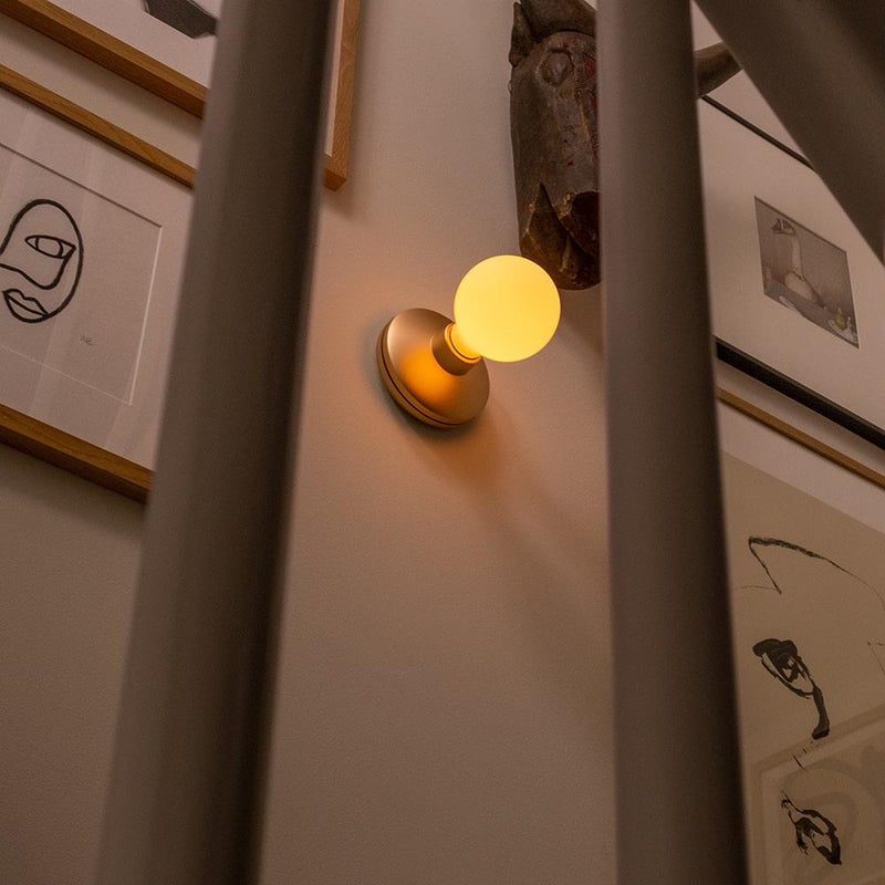 Humble Bee Wall Light Gold Frosted