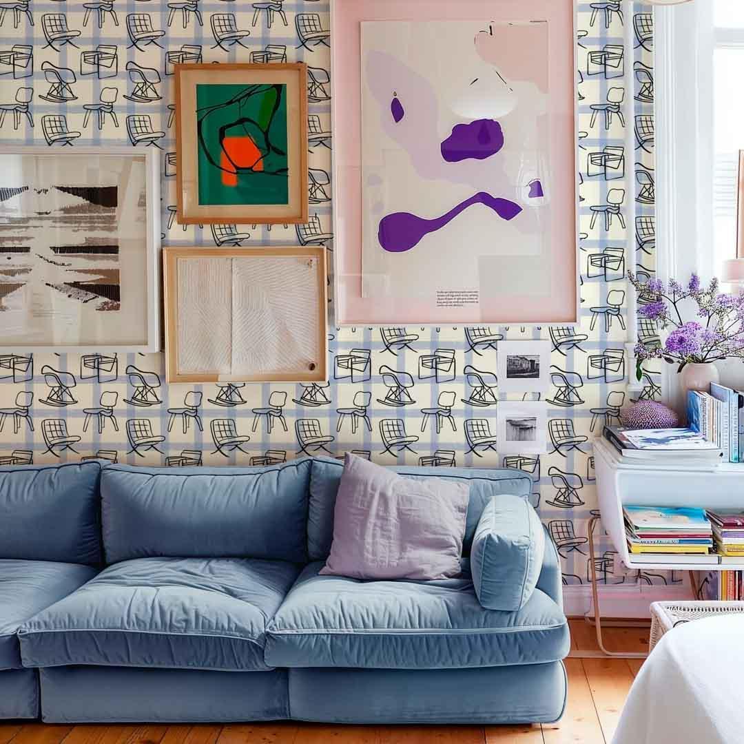 Icónicos Wallpaper - Coco Dávez Colortherapills Collection - Coordonne