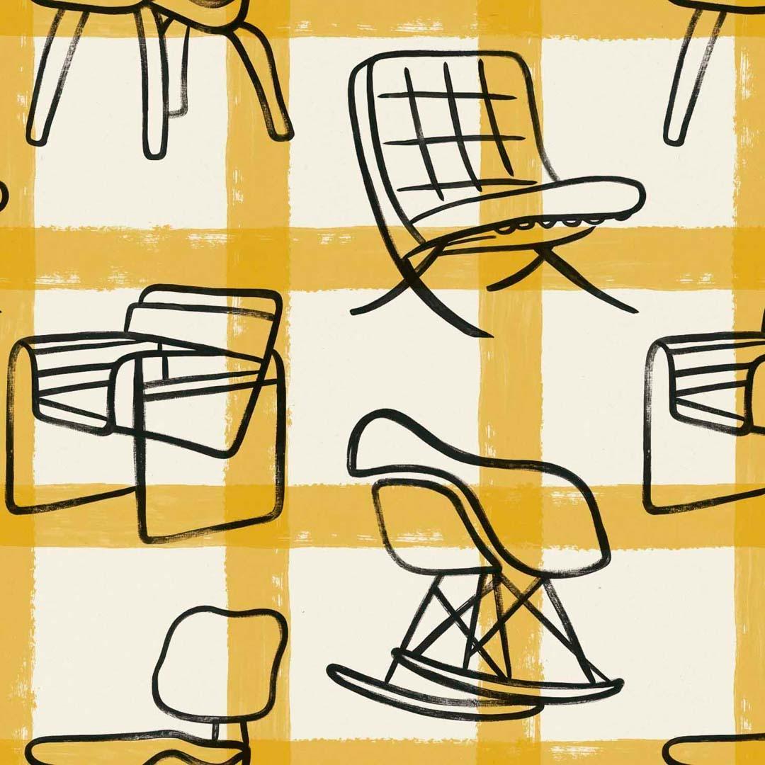 Icónicos Wallpaper - Coco Dávez Colortherapills Collection - Coordonne