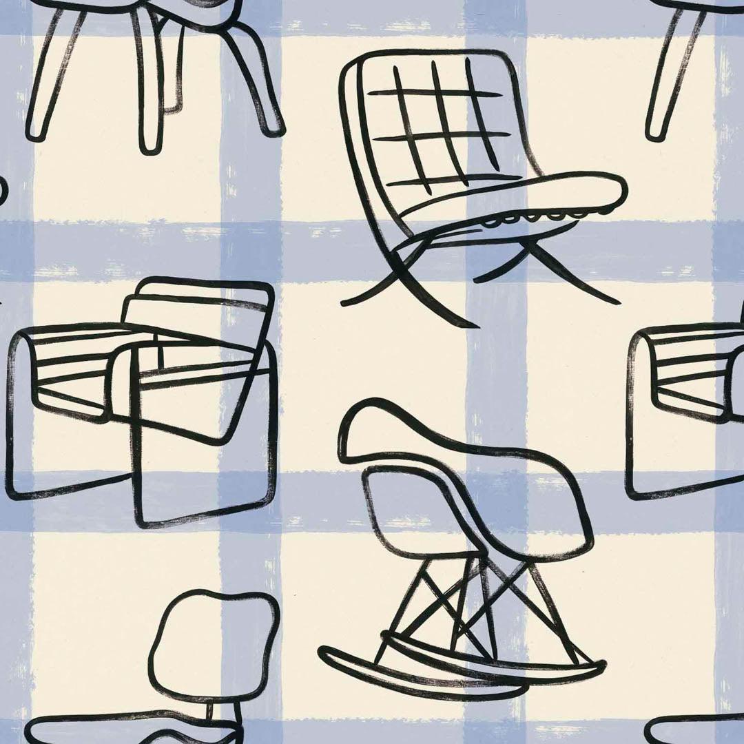 Icónicos Wallpaper - Coco Dávez Colortherapills Collection - Coordonne