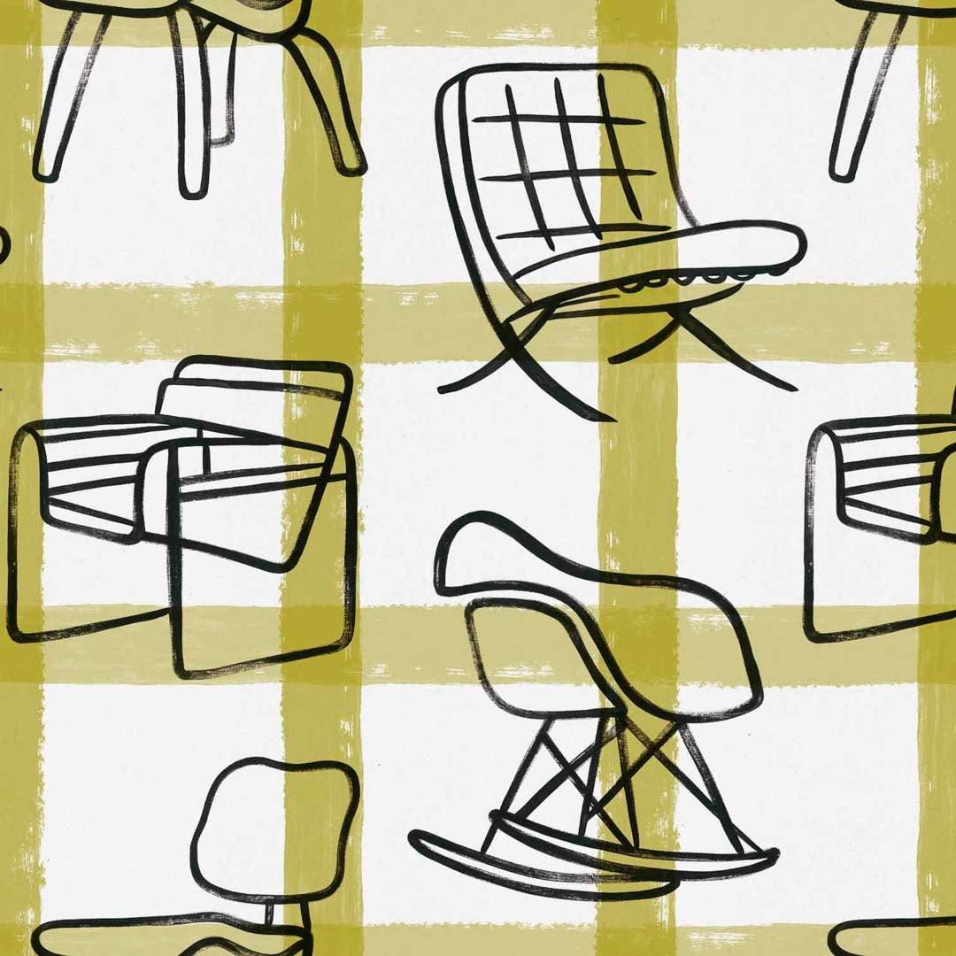 Icónicos Wallpaper - Coco Dávez Colortherapills Collection - Coordonne