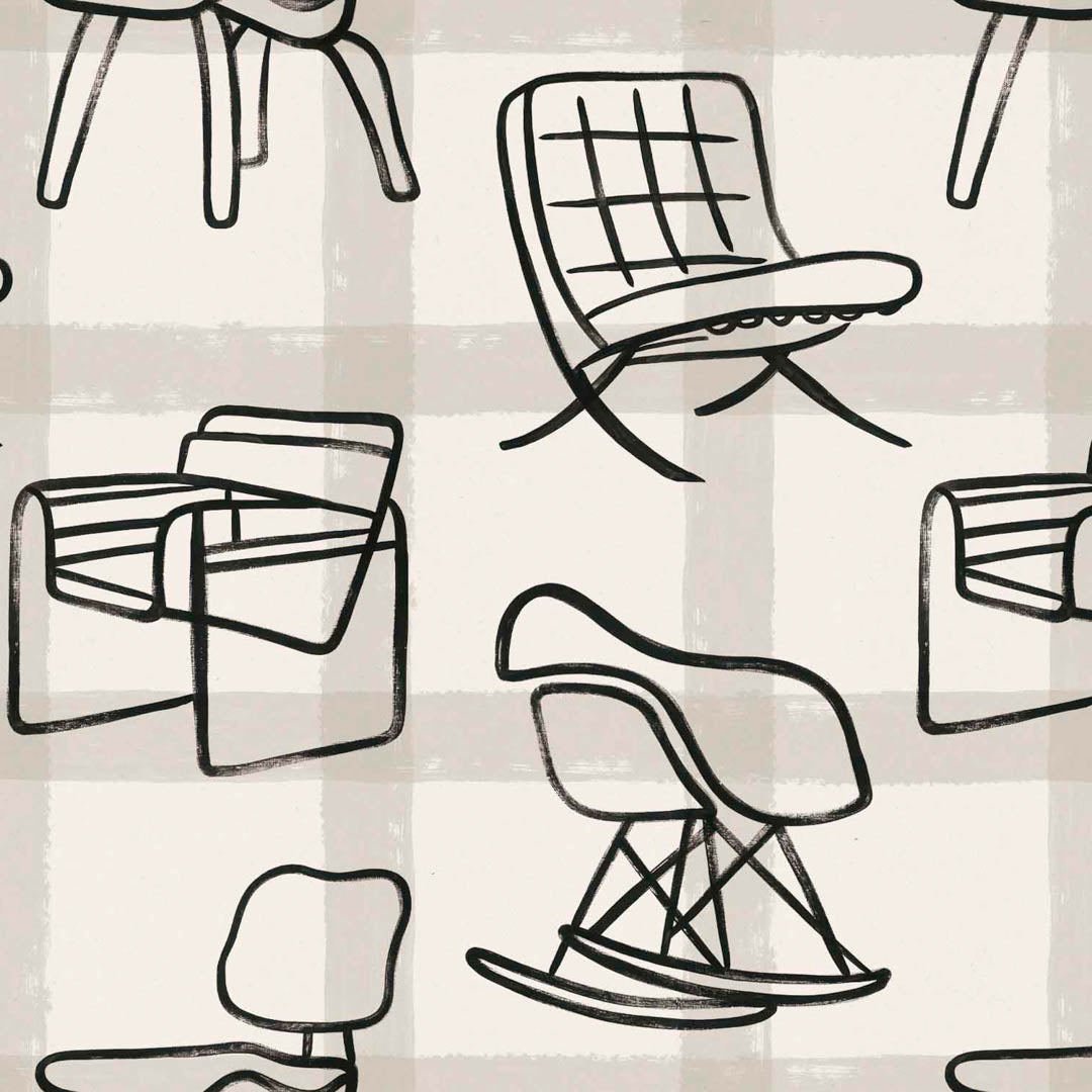 Icónicos Wallpaper - Coco Dávez Colortherapills Collection - Coordonne