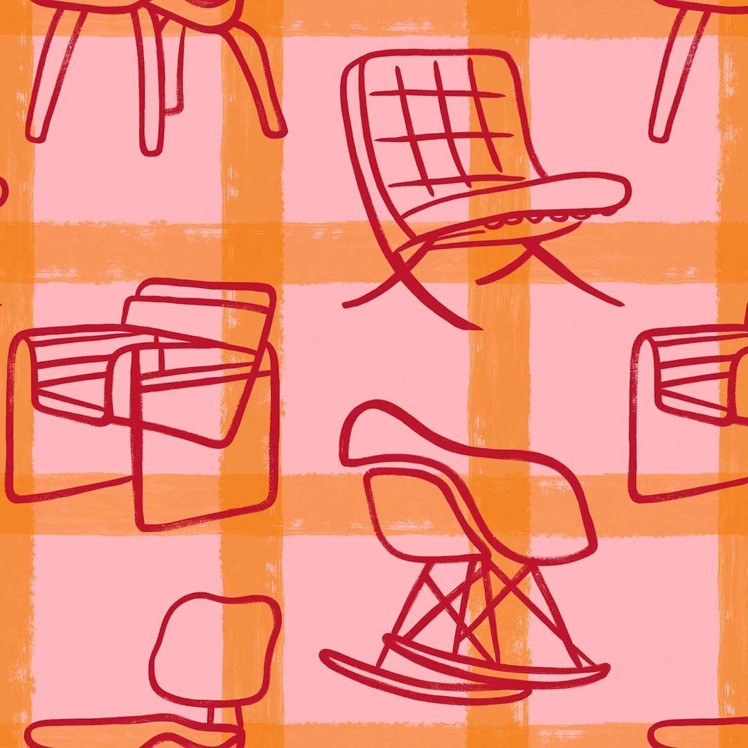 Icónicos Wallpaper - Coco Dávez Colortherapills Collection - Coordonne