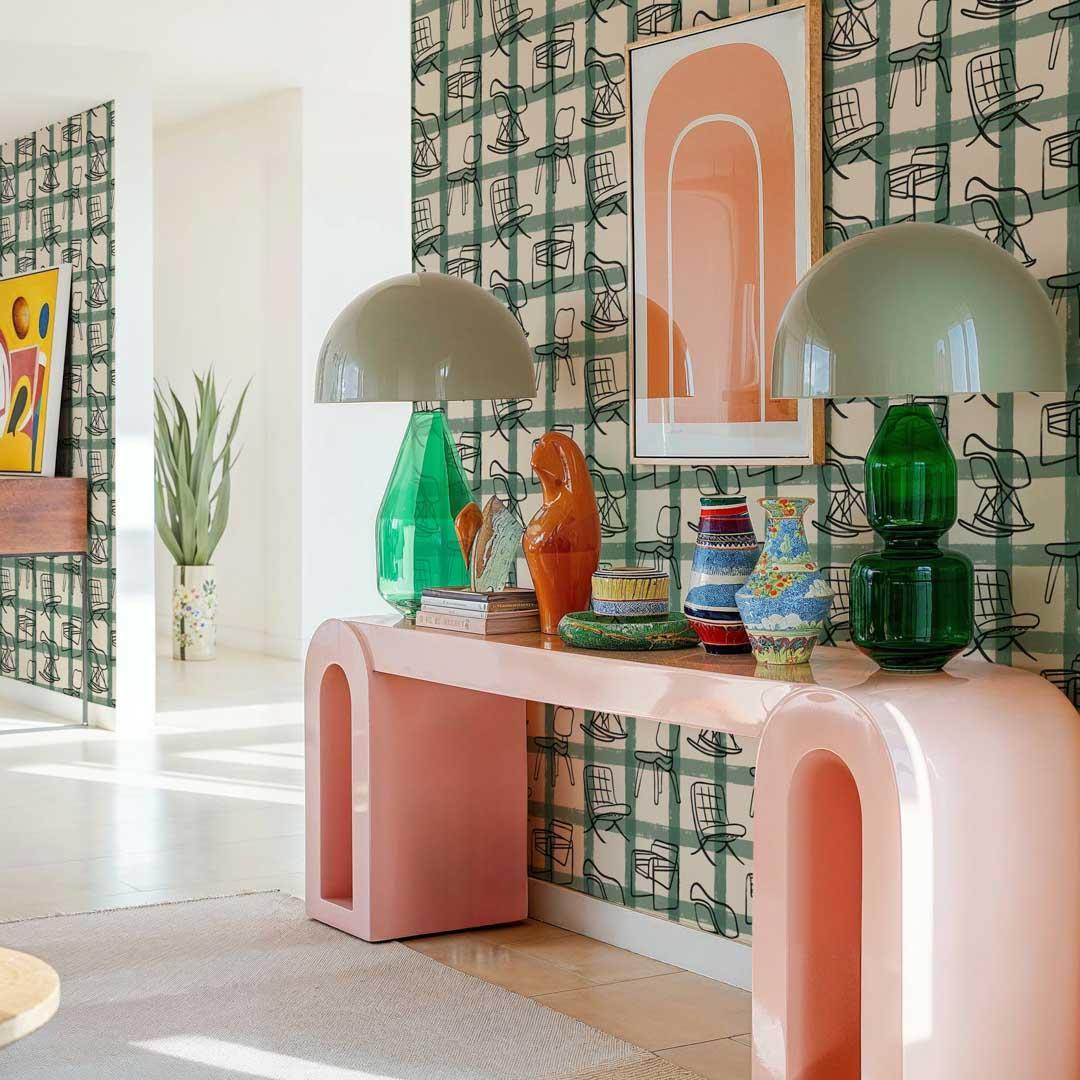 Icónicos Wallpaper - Coco Dávez Colortherapills Collection - Coordonne