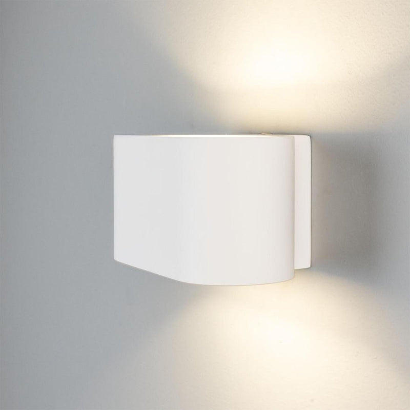 Innsbruck Elliptical Plaster Wall Light