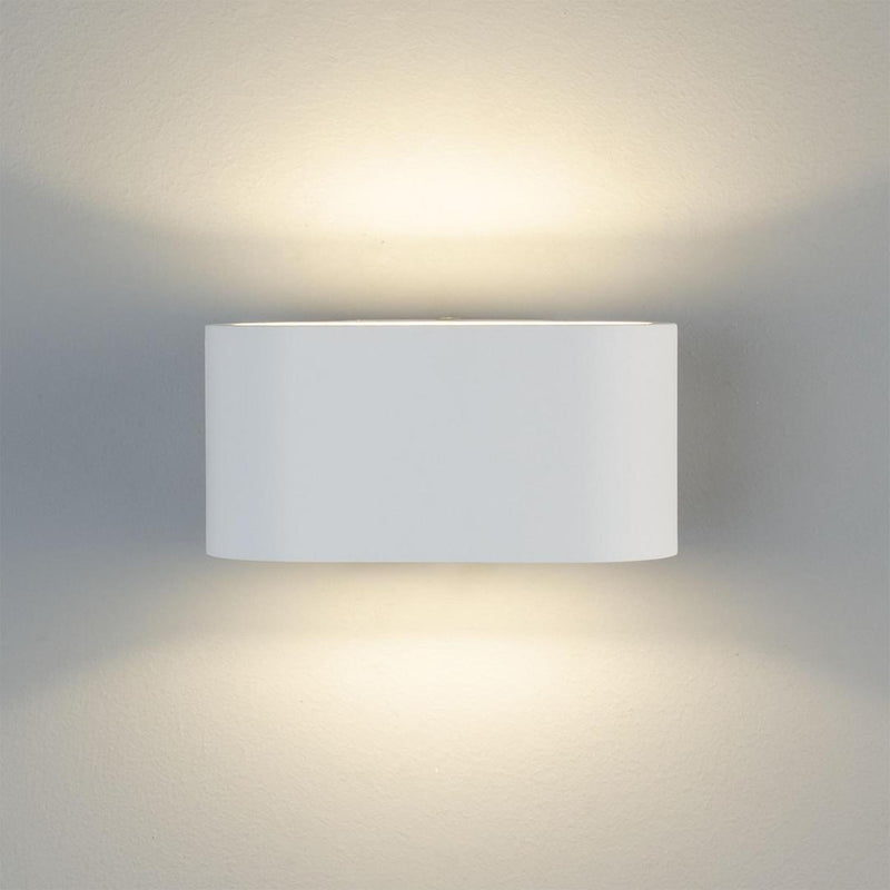Innsbruck Elliptical Plaster Wall Light