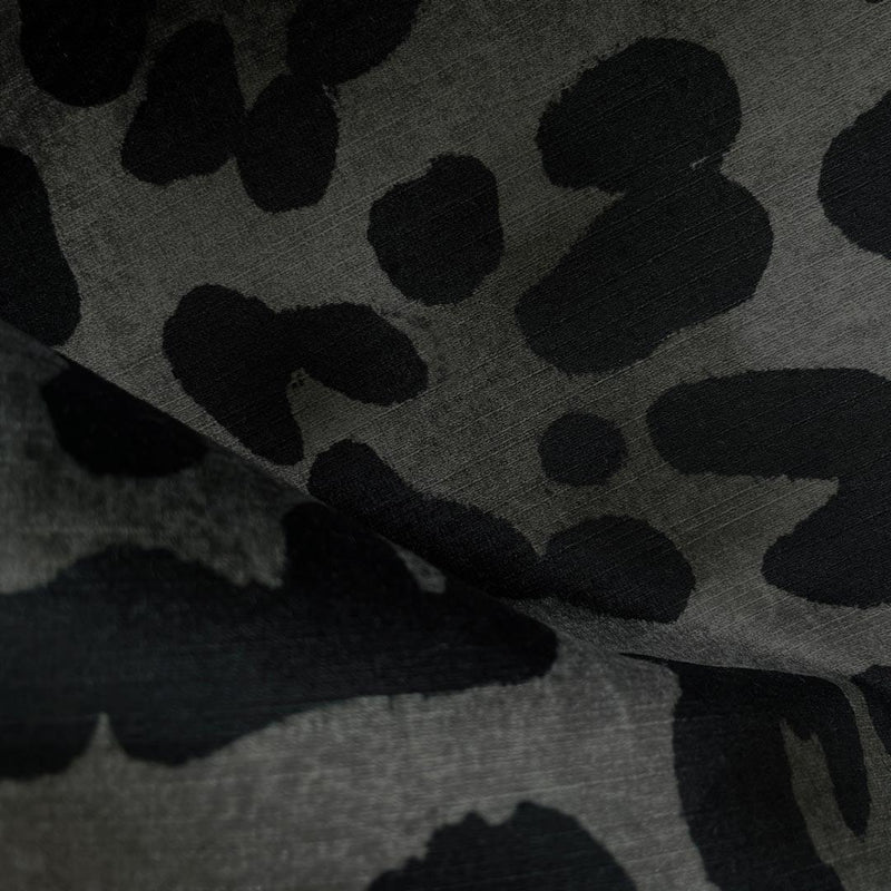 Jaguar Spot Noir Fabric